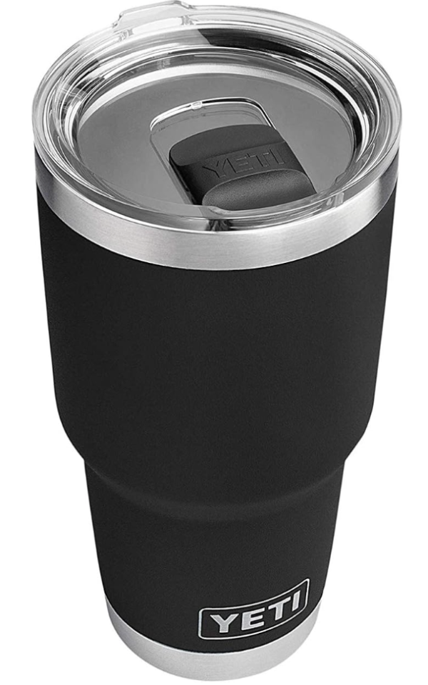 YETI Rambler 30 oz. Stainless Steel Tumbler w/Magslider Lid, Black